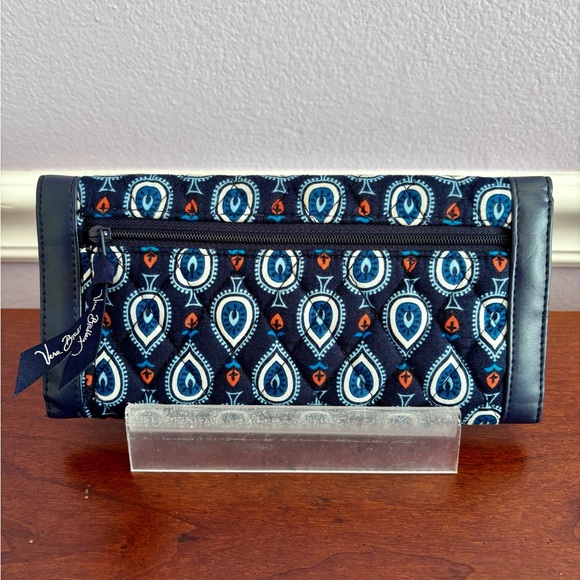 Vera Bradley Marrakesh Motifs Wallet – EUC | Magnetic Closure + Zip Pocket - Picture 3 of 7